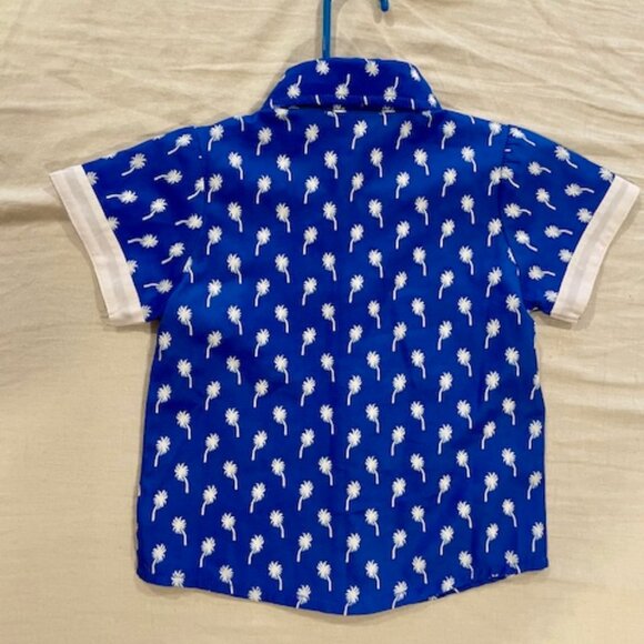 George Hats Button up Palm Shirt - Picture 2 of 3